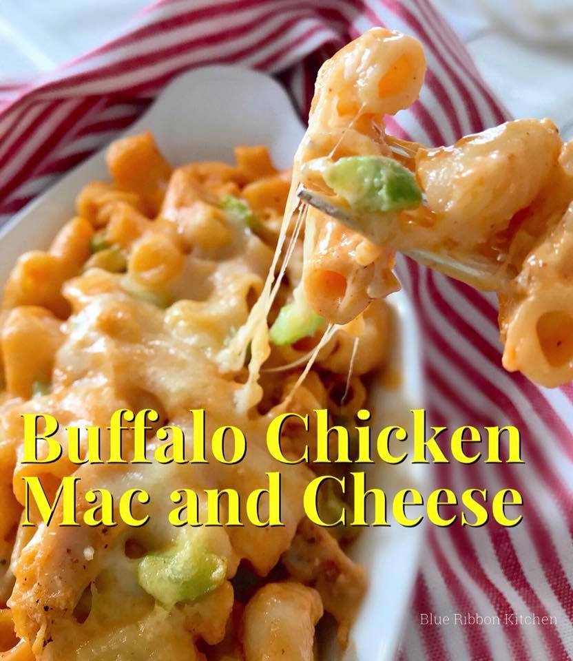 Blue Ribbon Kitchen: Buffalo Mac and Cheese and Happy Birthday To Us!!