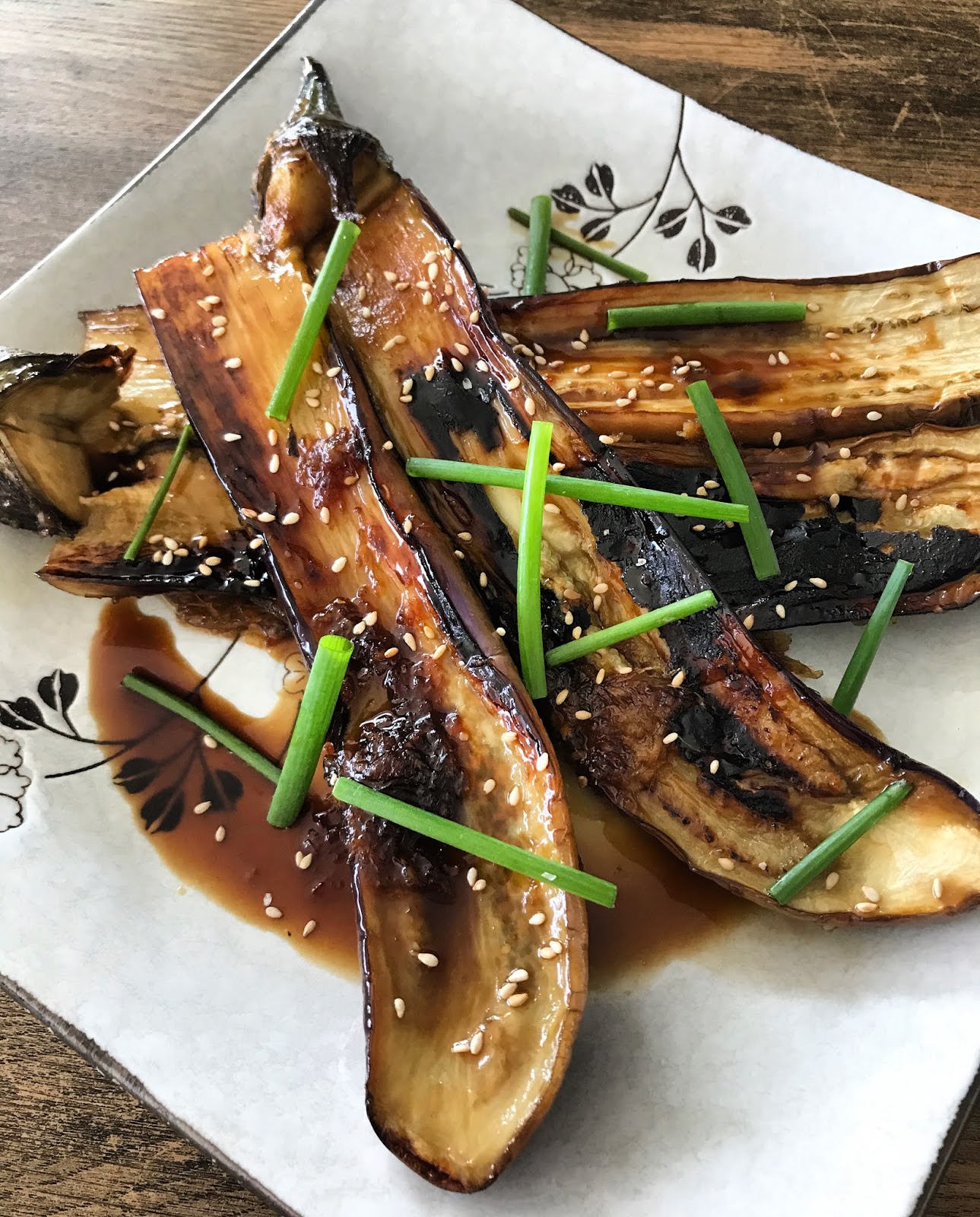 Once upon a cook Panfried Eggplant with Soy