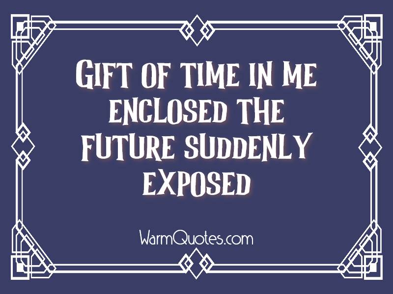 Amazing Quotes About Time