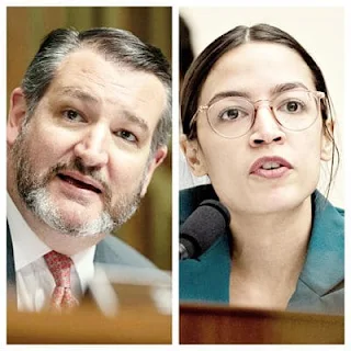 AOC y Ted Cruz discuten sobre quien sabe mas de Ciencia en Twitter