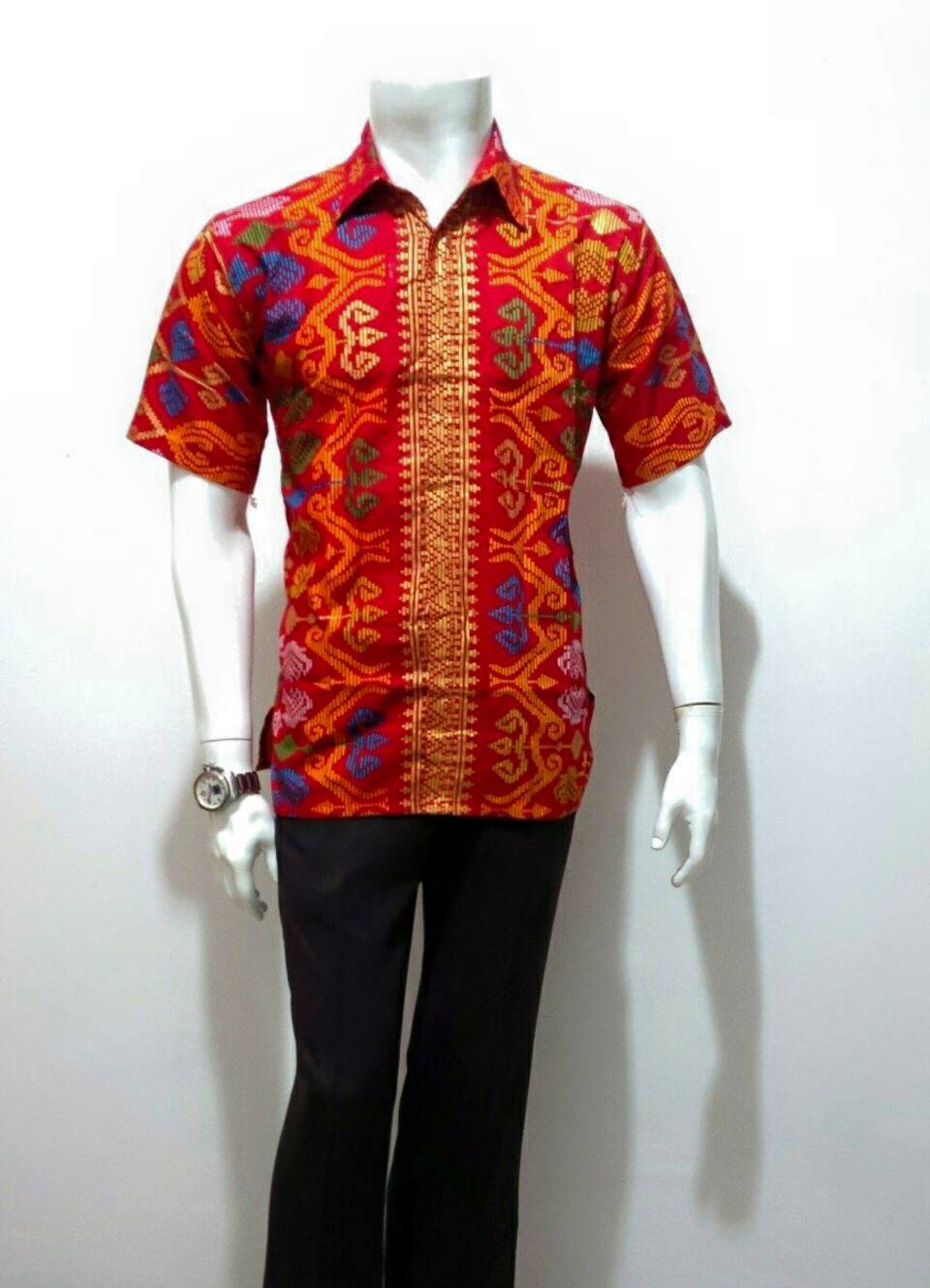  Baju Batik Pria Modern Etnic Batik Bagoes Solo