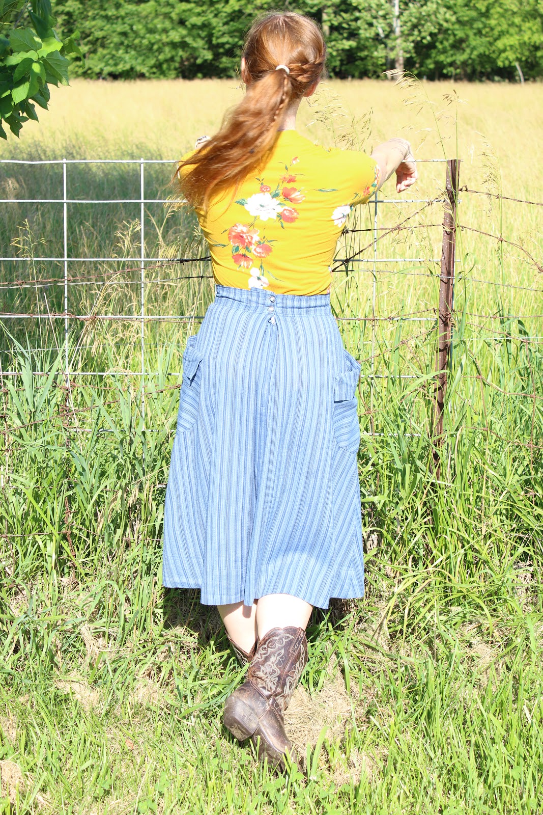 The Sewing Goatherd A Casey Skirt with EXTRA POCKETS (Super Secret