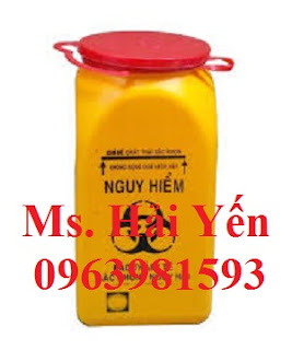 Hộp đựng vật sắc nhọn y tế, hộp đựng dụng cụ y tế, hộp đựng kim tiêm giá rẻ