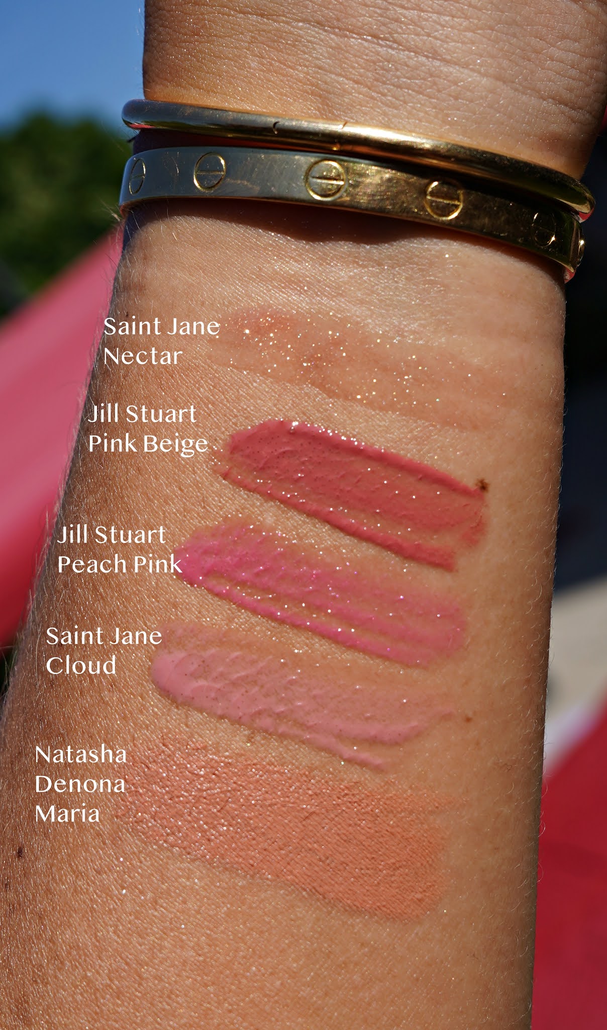 lipstick swatches 