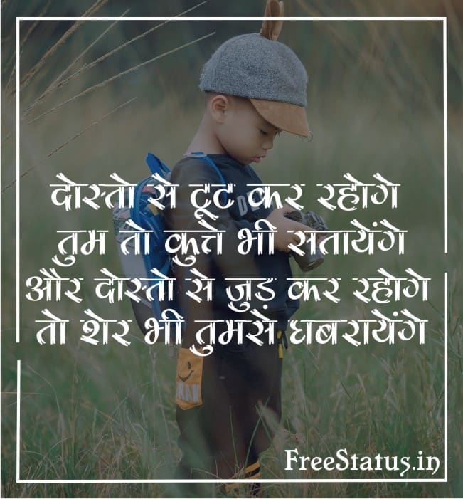Dosto-Se-Toot-Kar-Rahoge-Tum-To-Kutte-Bhi-Sataayenge