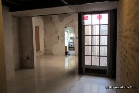 soliloquiando: AVANCE DE OBRA V - PISO DE CEMENTO ALISADO FATTO IN CASA