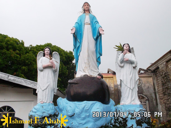 Icon of Mama Mary in Vizons Church in Vinzons, Camarines Norte