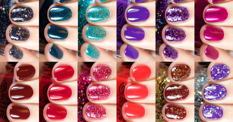 Wondrously Polished: China Glaze - Cheers Holiday Collection: Swatches ...