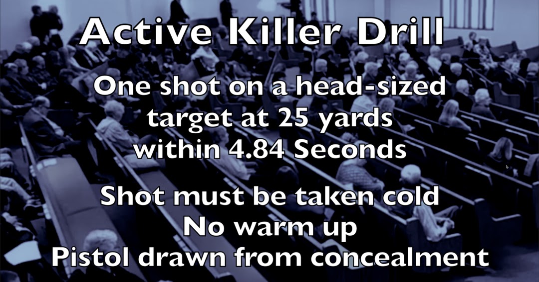 Sensible Self Defense Active Killer Drill