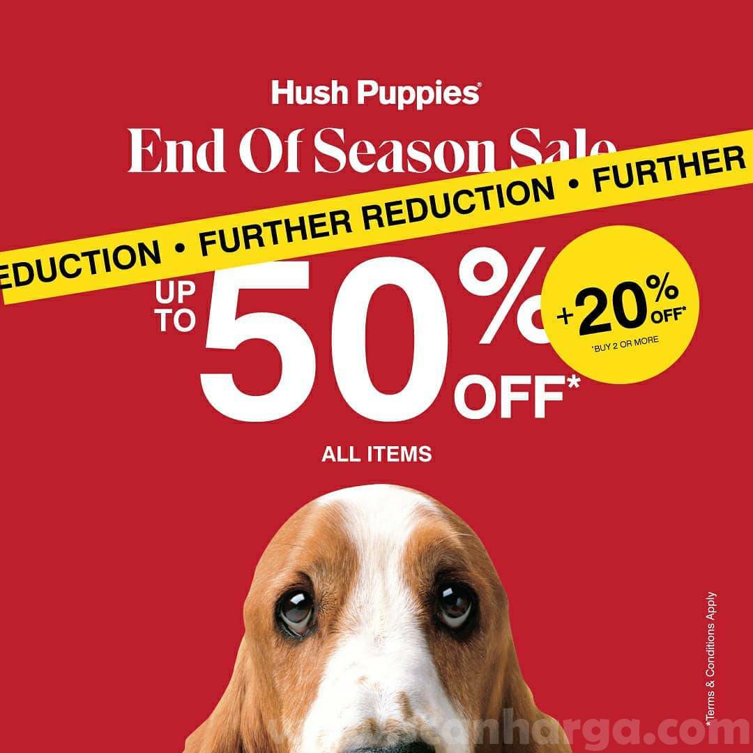 Promo Hush Puppies End Of Season Sale Periode 3 14 Oktober 2020