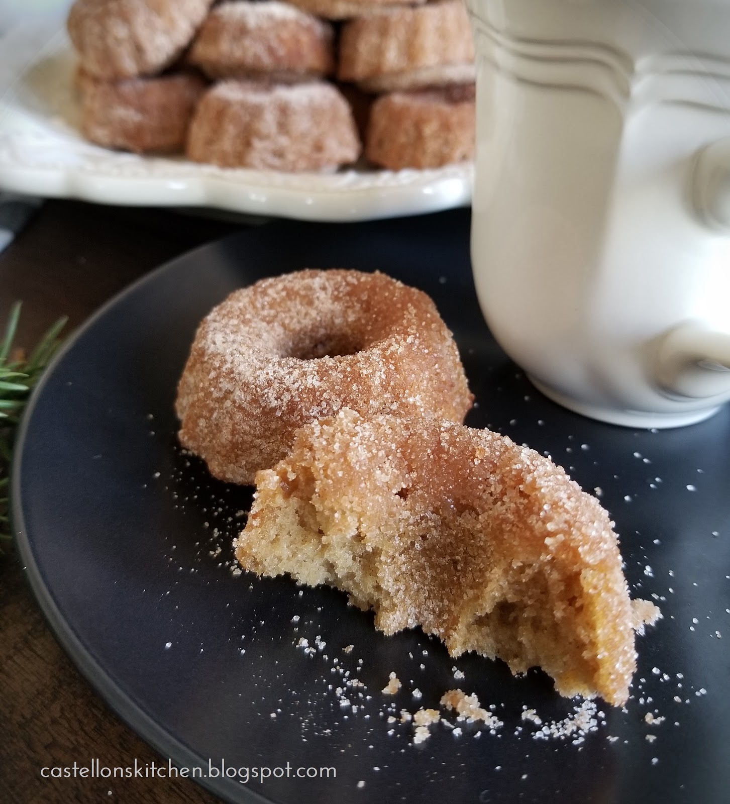 Castellon's Kitchen Apple Cinnamon Donut Cakes