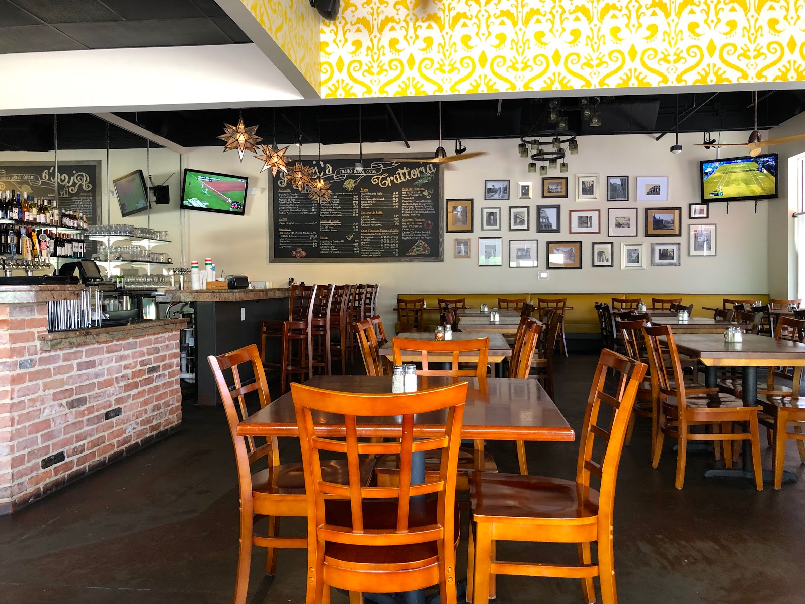 Ricci's Pizzeria Restaurant Review Cary, NC Blue Skies for Me Please