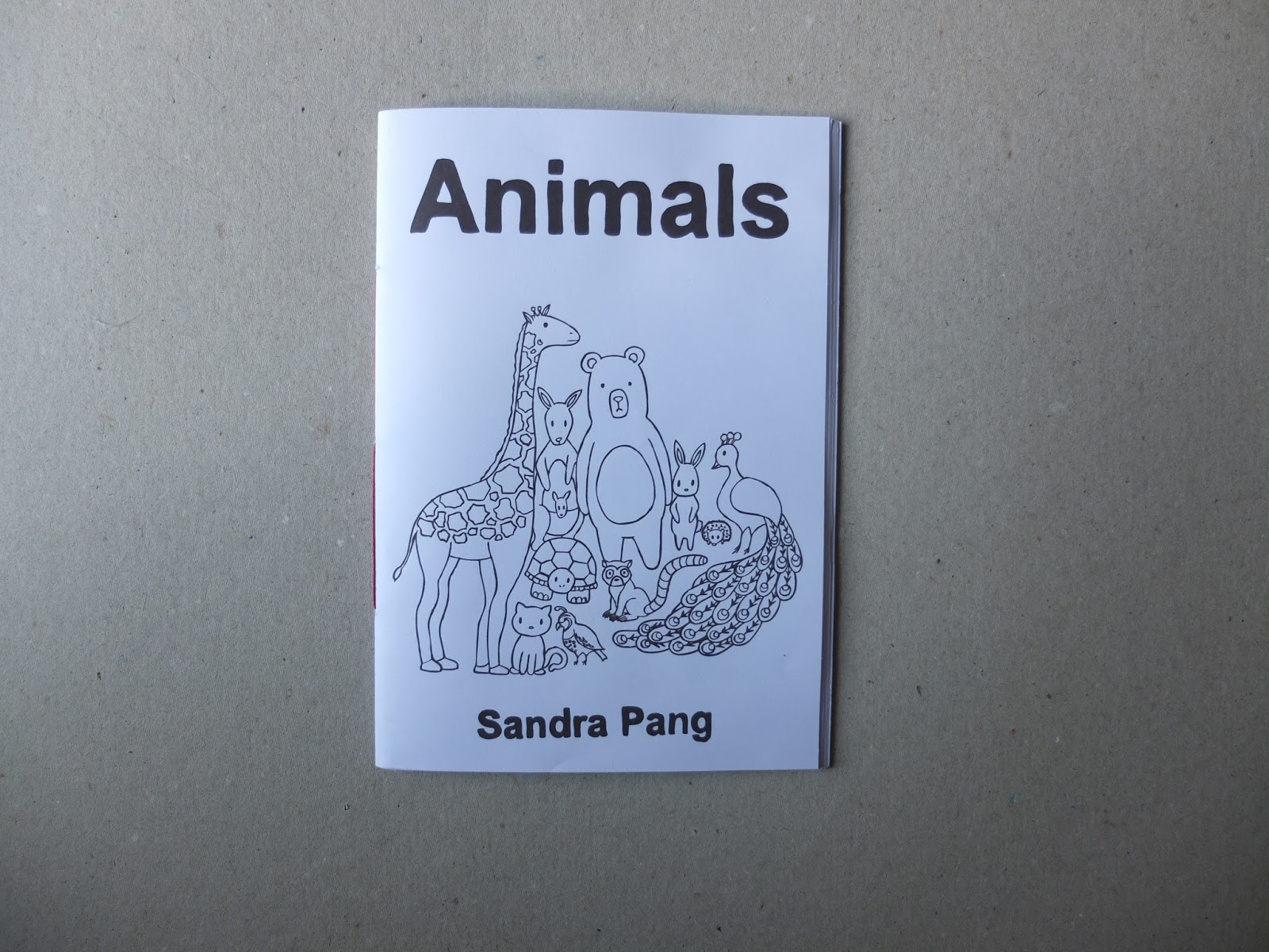 Miss Pang: Animal Colouring Book - Part 2