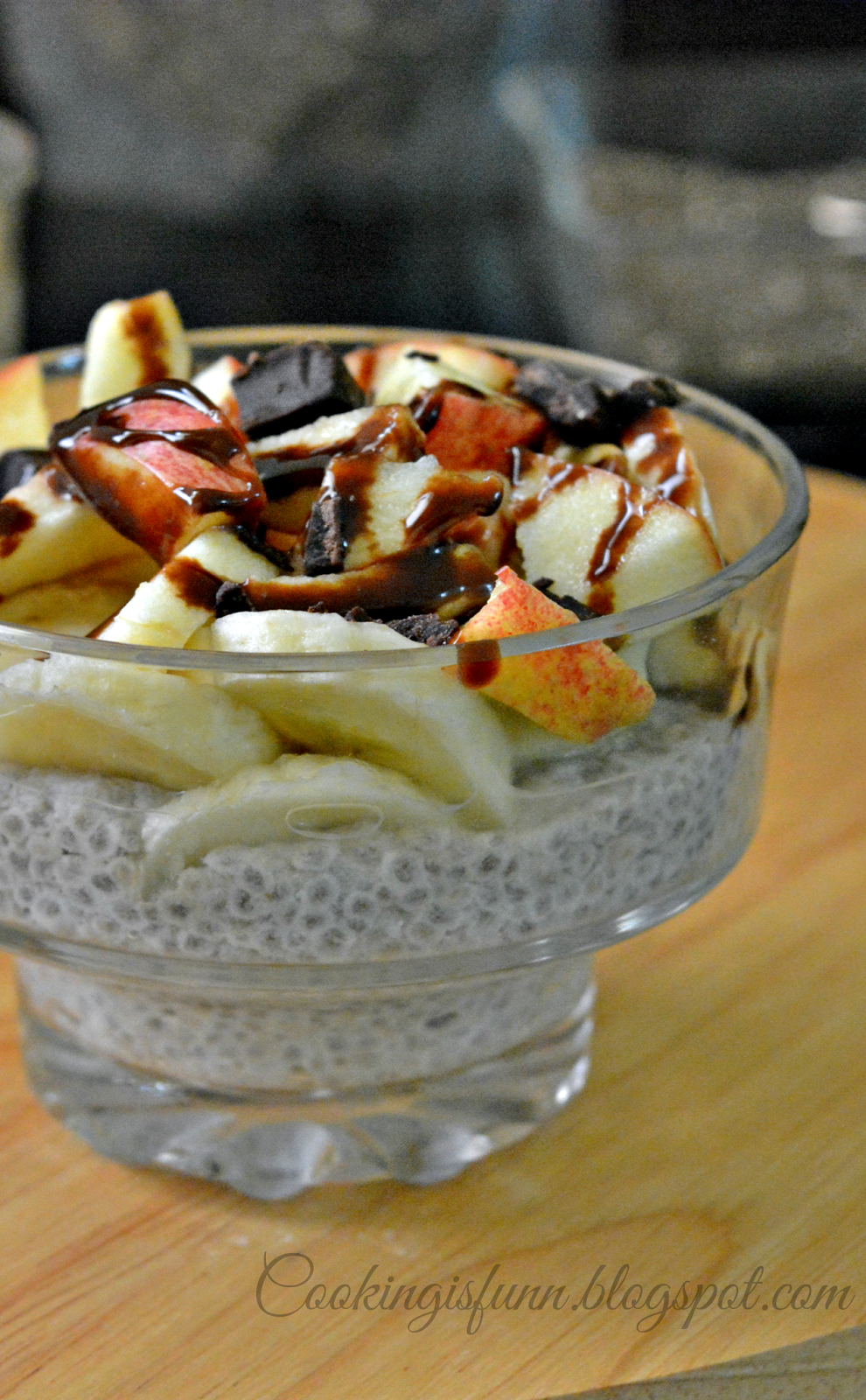 Cookingisfunn Chia Seeds Yogurt Pudding