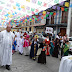 Desfile temático religioso alusivo a Todos Santos