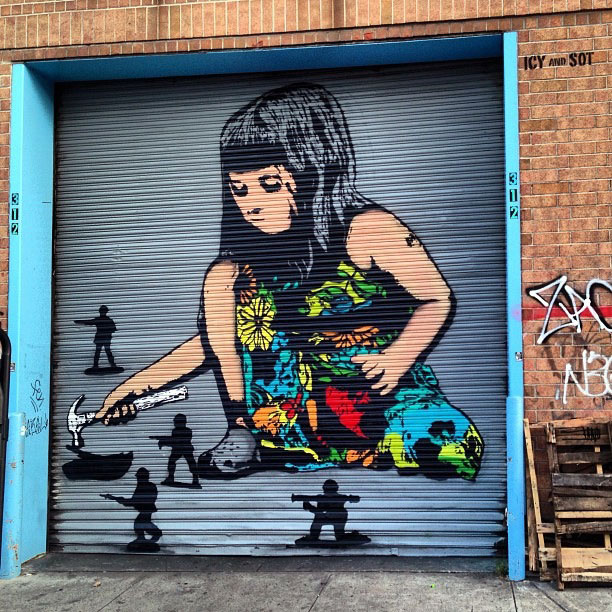 Street Art By Iranian Artists Icy And Sot In Bushwick, New York City. 2
