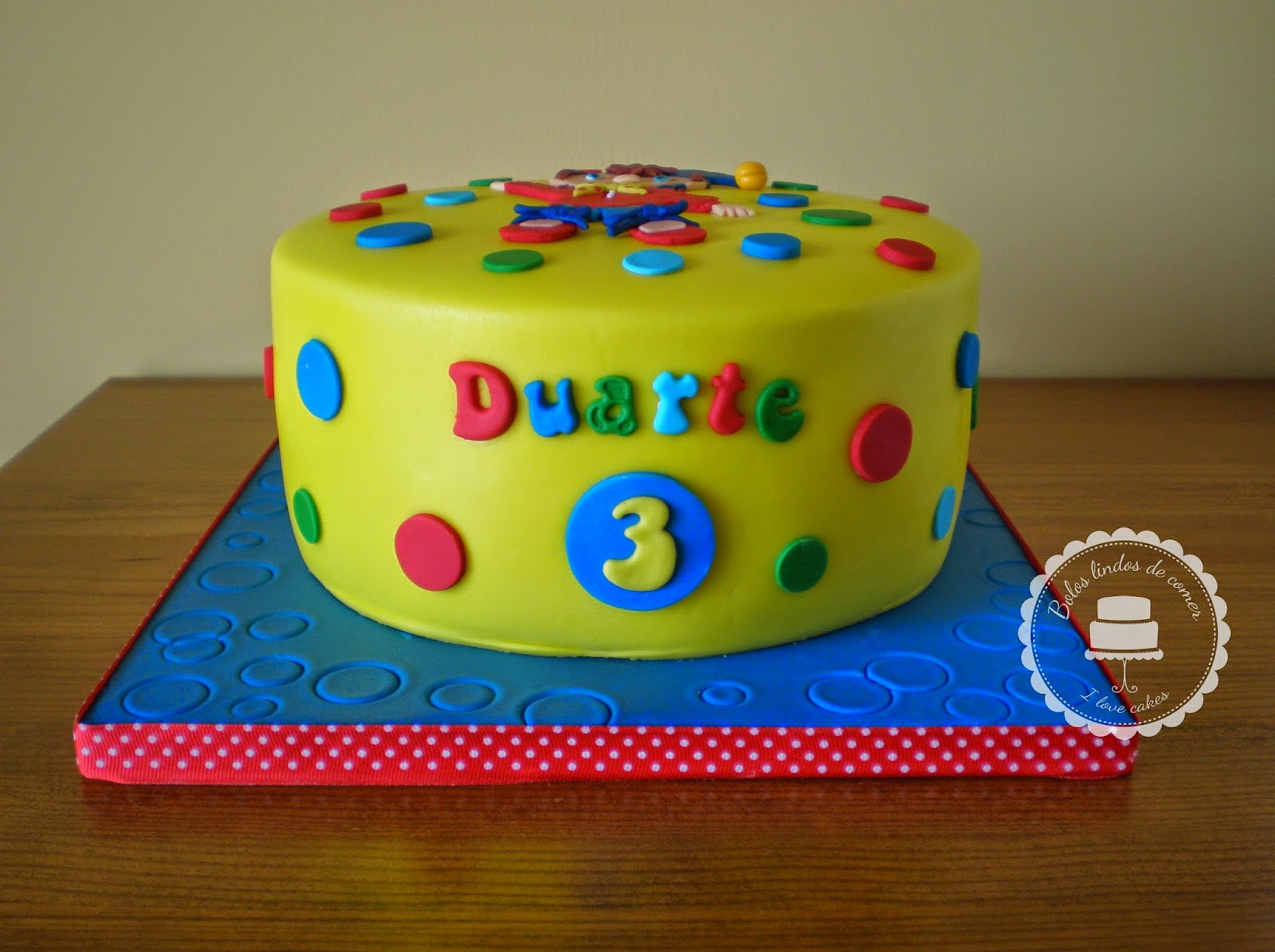 Bolos lindos de comer Bolo Noddy do Duarte/ Duarte's Noddy cake