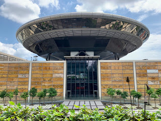 Supreme Court as viewed from Funan mall's Urban Farm