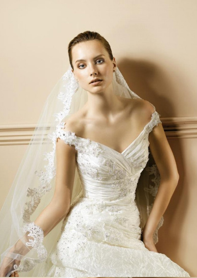 Wedding Dresses With Sleeves Off The Shoulder