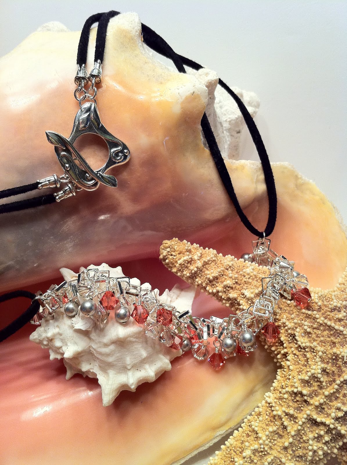Crystal Jewelry Creations Crystals and Pearls