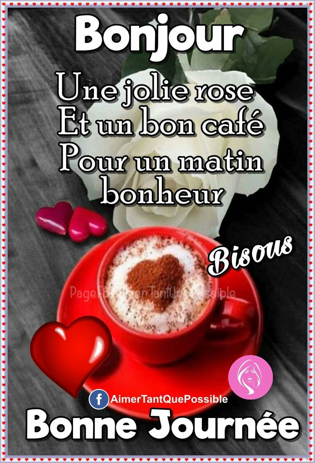 10++ Date du poeme bonjour mon coeur  