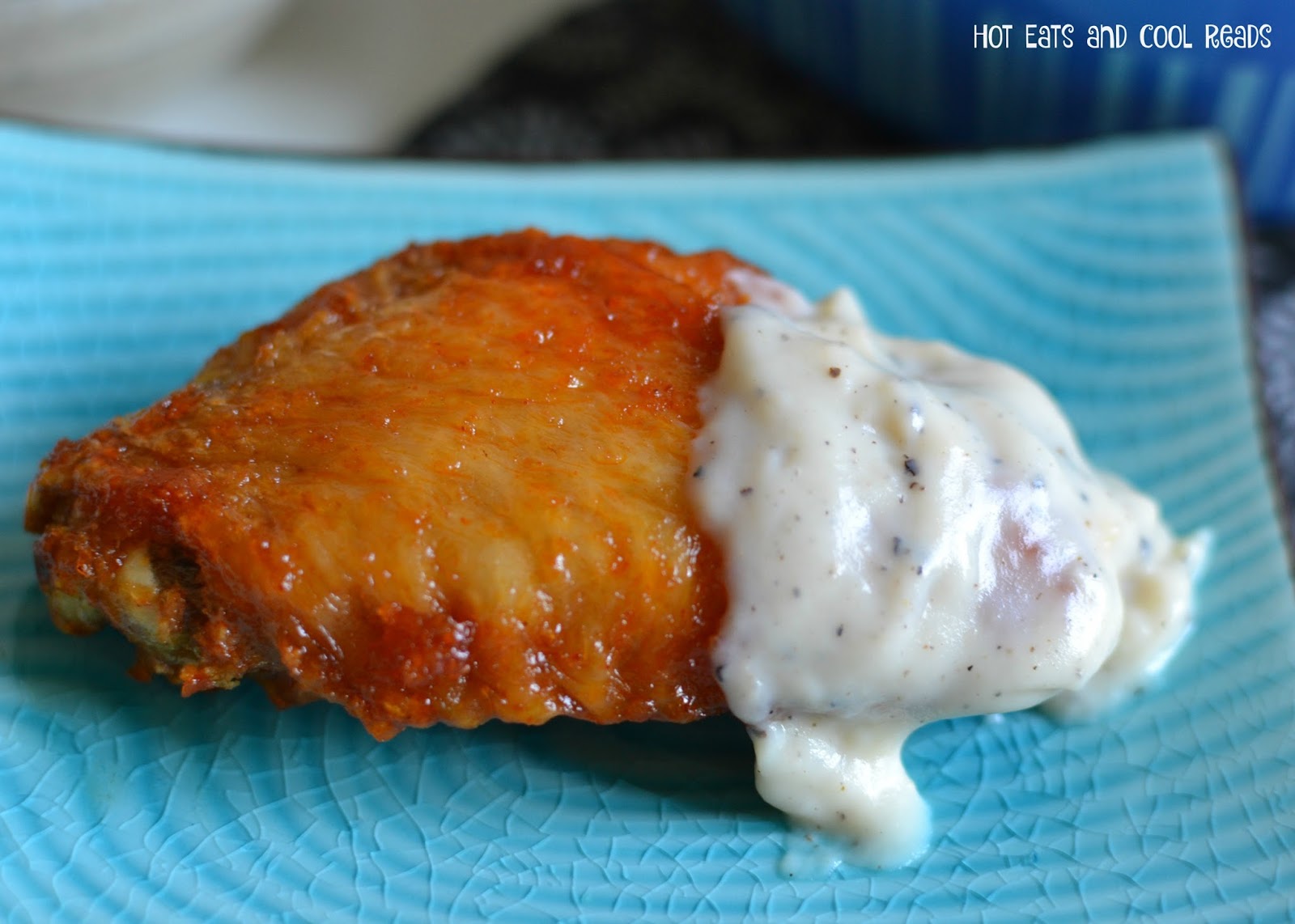 [ad] Creamy Parmesan Garlic Buffalo Wing Dipping Sauce Recipe