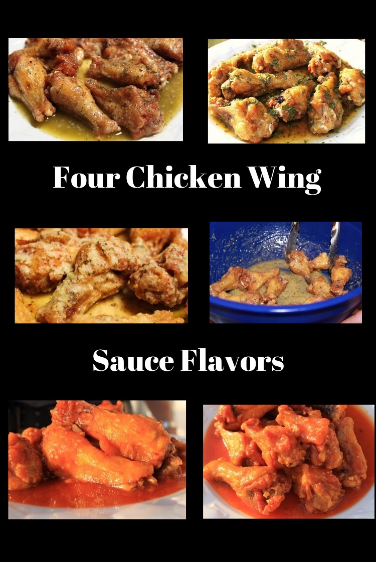 Four Chicken Wing Sauce Flavors What's Cookin' Italian Style Cuisine