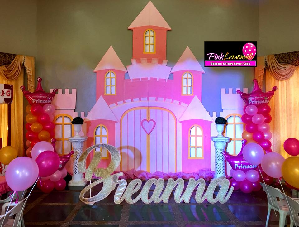 Pink Lemonade Balloons And Party Favors Cebu Royal Princess