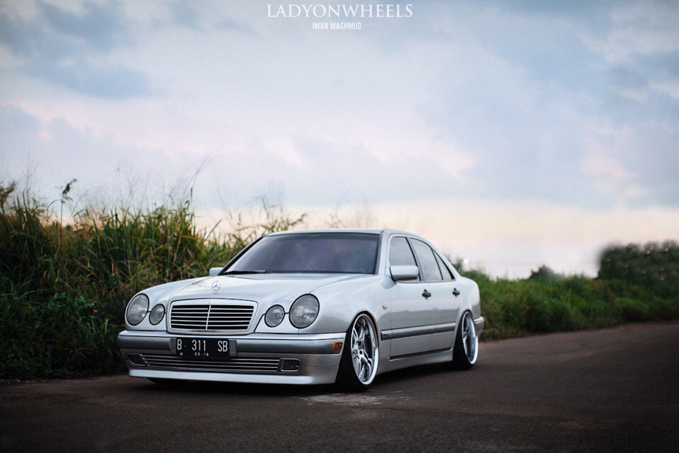 Мерседес w210 stance