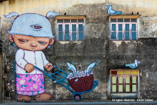 Street art, Old Phuket Town, Thailand