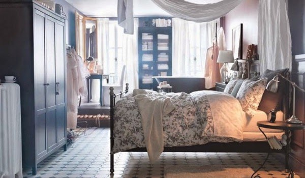 Some photographs of Ikea bedrooms