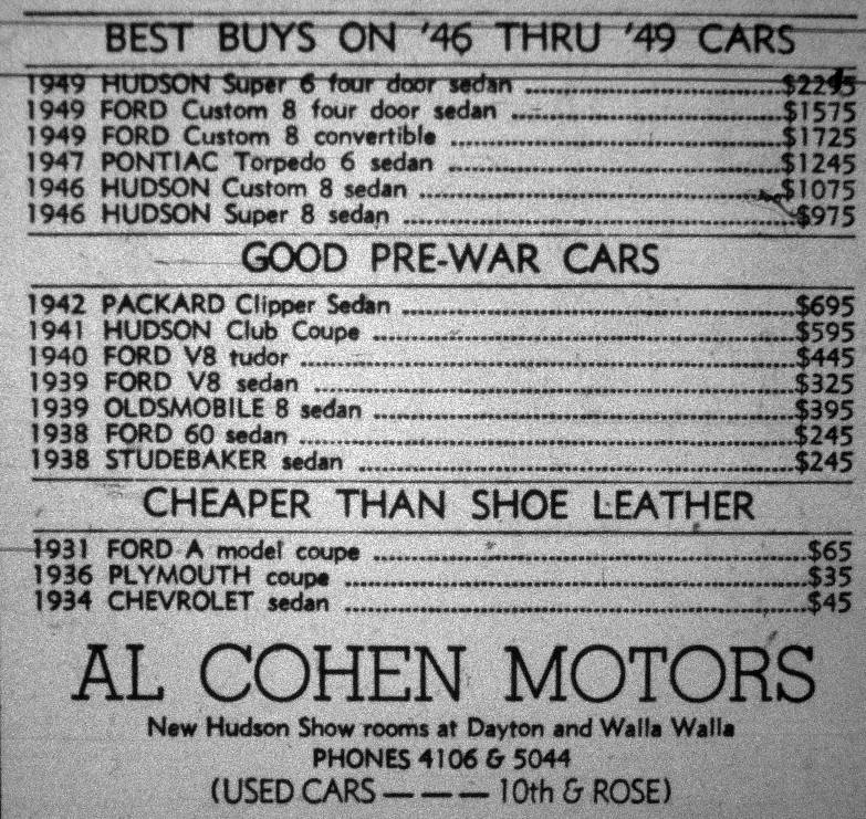 Bygone Walla Walla vintage images of the City and County (and beyond