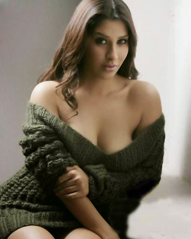 Sophie Chaudhary Hot Cleavage Show Photoshoot