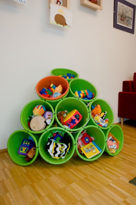 bucket for toys storage