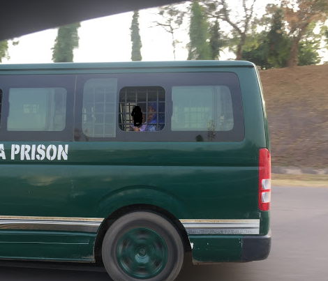 Exclusive close-up photos of alleged husband killer, Maryam Sanda on her way to prison after court hearing