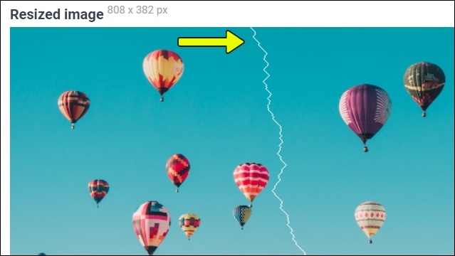 JS Image Carver - Resize Process JS Image Carver - Resize Process