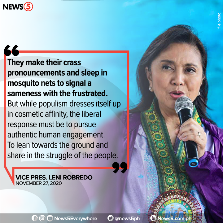 The difference in leadership between Leni Robredo and Rodrigo Duterte