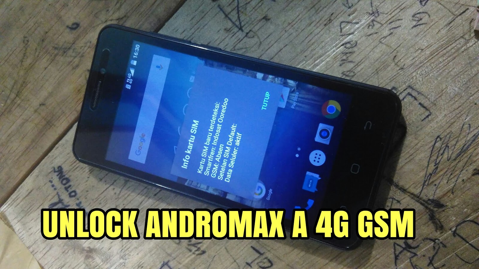 Cara Unlock Andromax A A16C3H GSM 4G Tanpa Root, tutorial lengkap