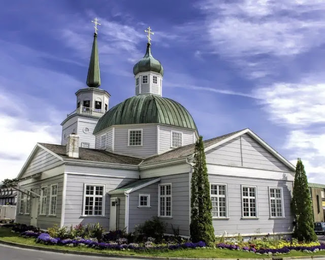 St. Michael’s Cathedral in Sitka, Alaska St. Michael’s Cathedral in Sitka, Alaska