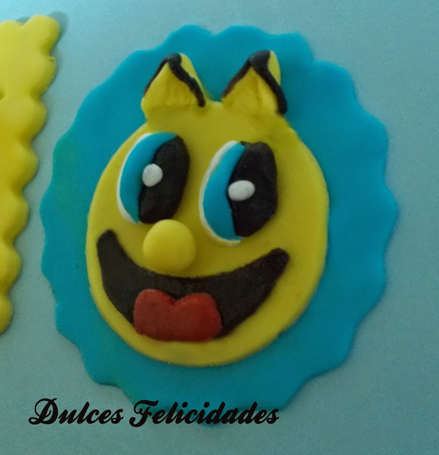 Galletas Pac-man fondant