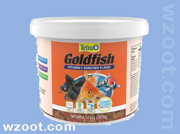 TetraFin Goldfish Flakes Fish Food