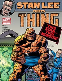 Stan Lee Meets the Thing Comic