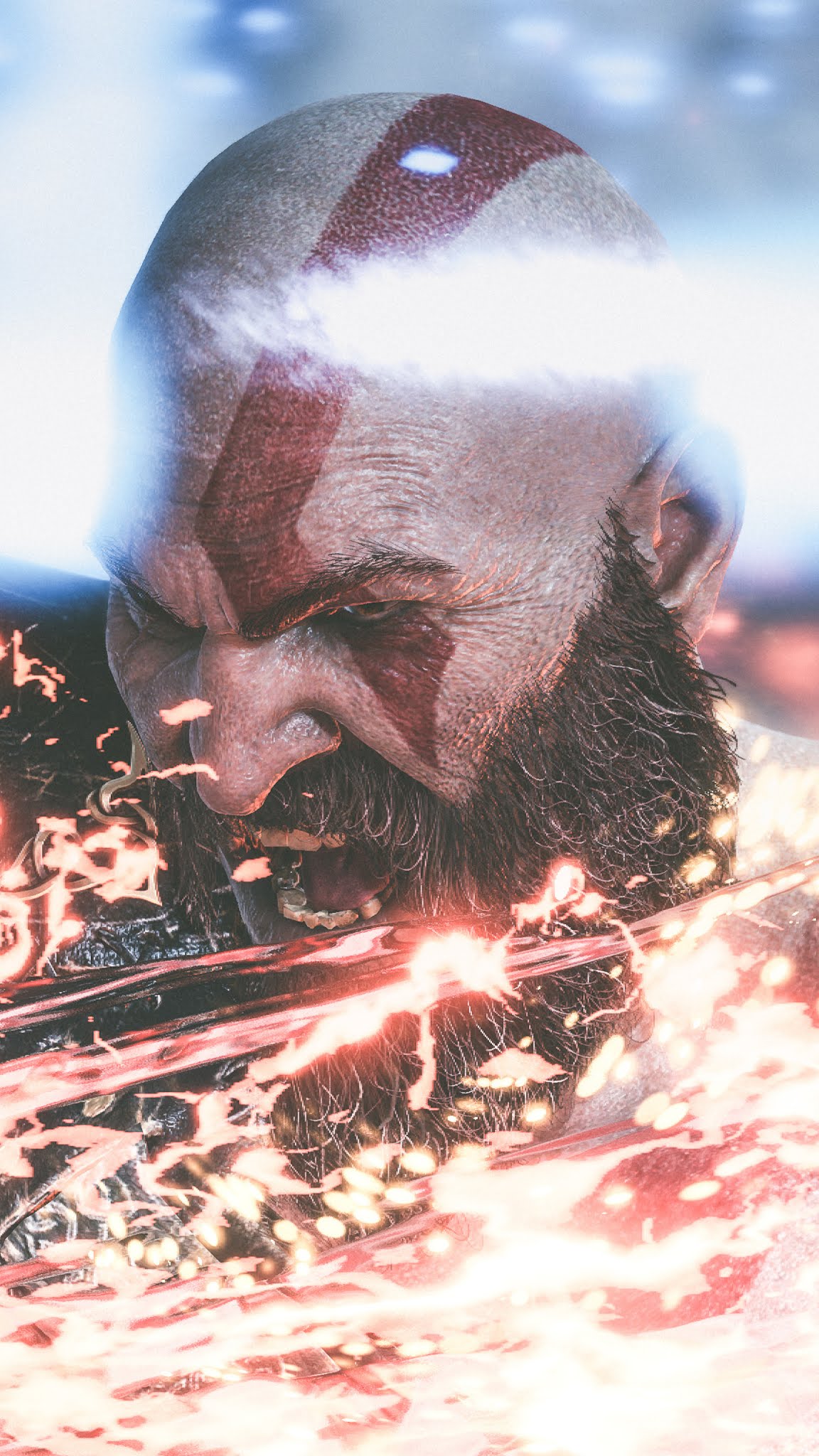 Kratos - god of war 4 game mobile wallpaper - HD Mobile Walls