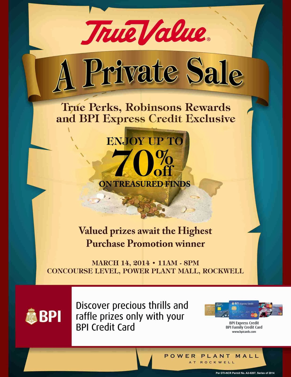 Manila Shopper True Value Private SALE Mar 14 2014