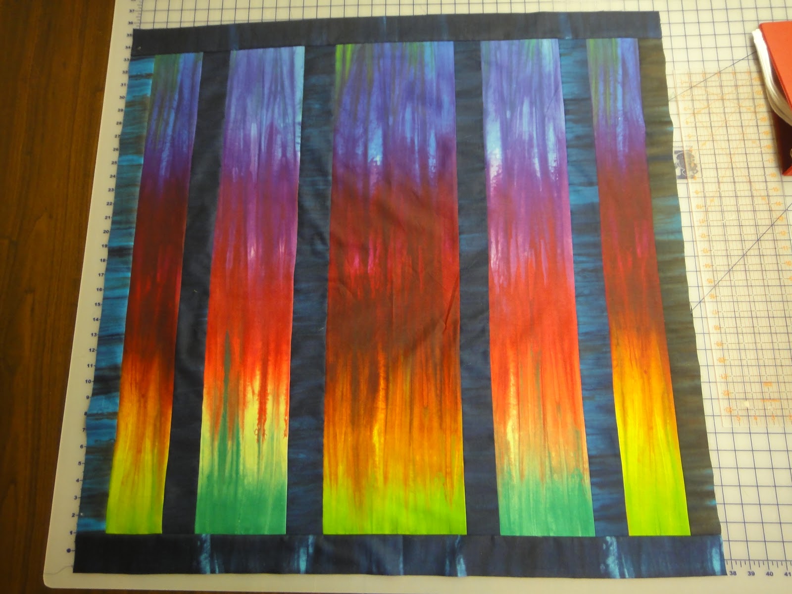 Gwenda Quilts Aurora Borealis1(Northern LIghts)