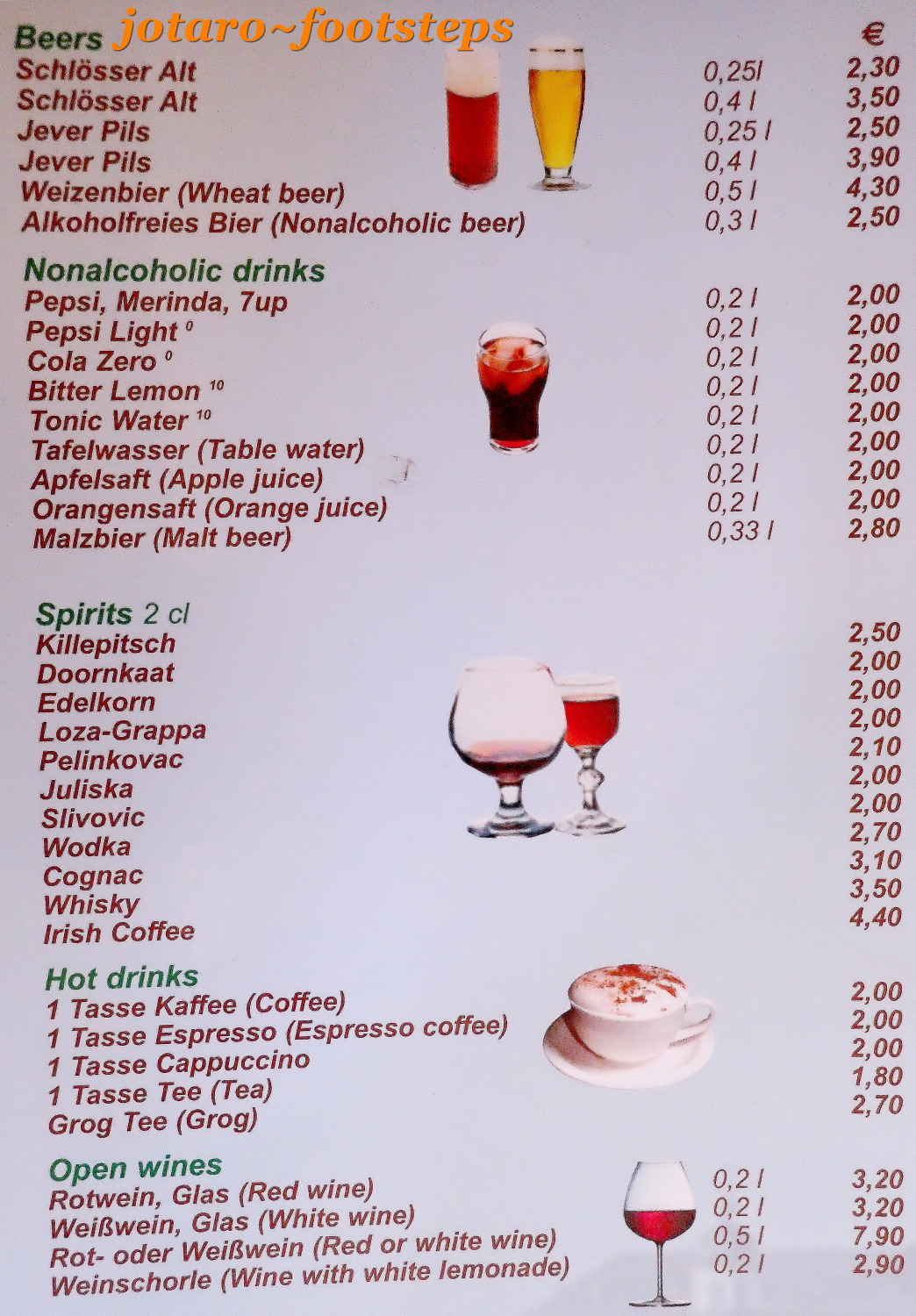 Footsteps Jotaro's Travels YummY! German Pork Knuckles Schweine