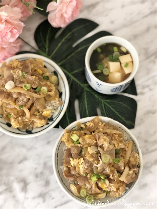 GoodyFoodies: Recipe: Butadon 豚丼 (Japanese Pork Rice Bowl)