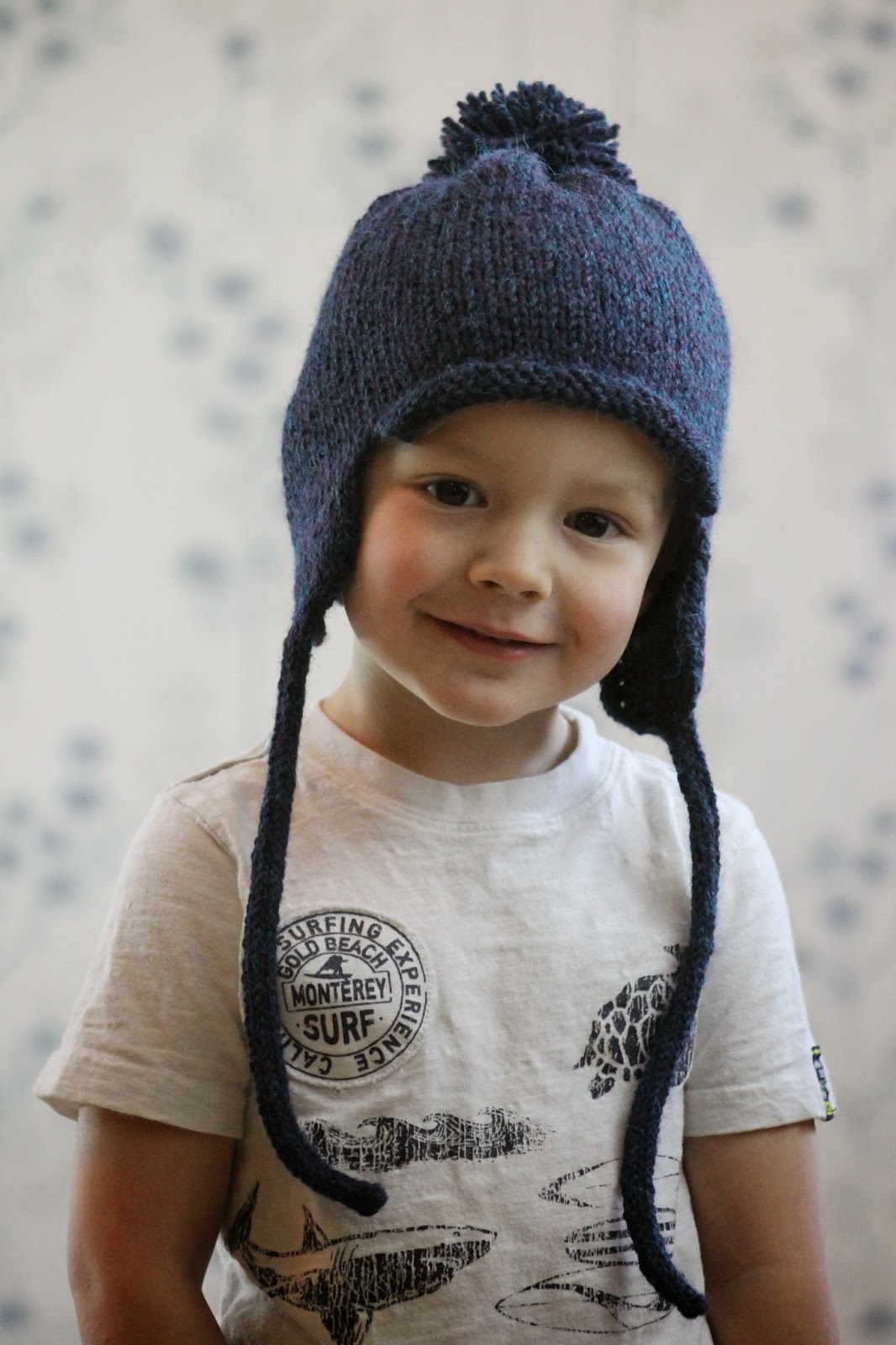 Balls to the Walls Knits All in the Family Earflap Hat