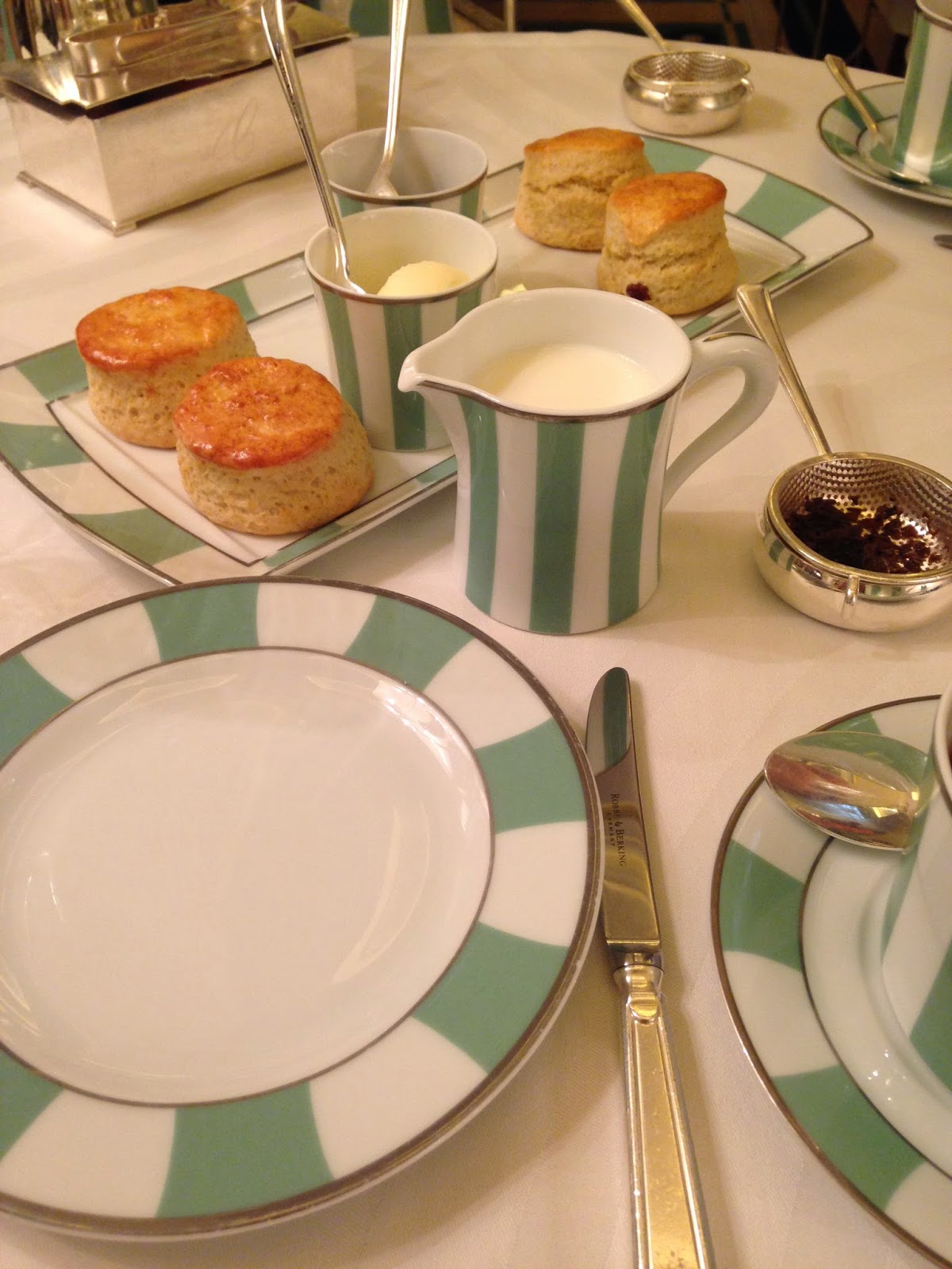 Afternoon Tea at Claridge's scones