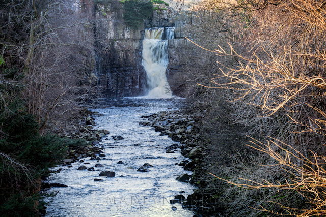 Looking towards High Force along the river Tees in the Pennines